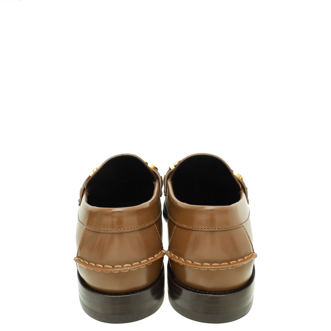 Gucci Brown Logo  Loafer 8