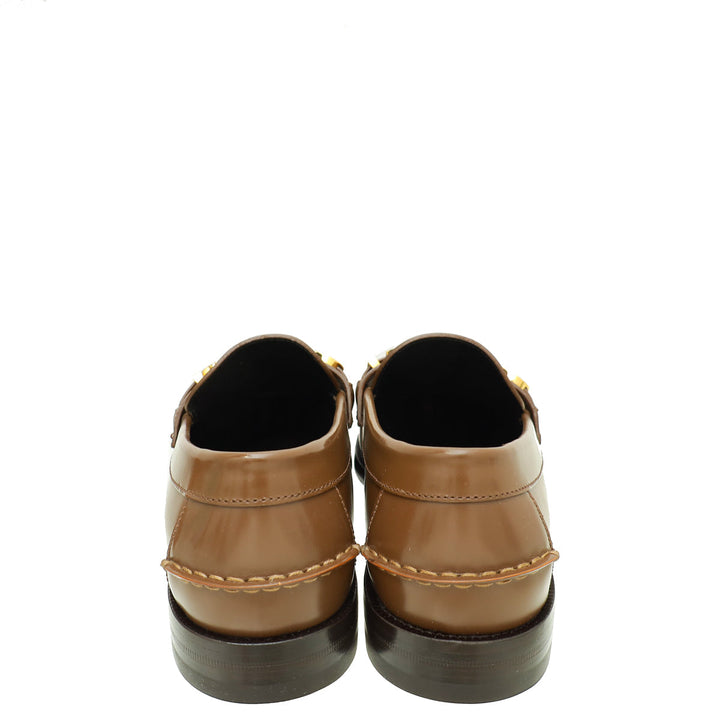 Gucci Brown Logo  Loafer 8