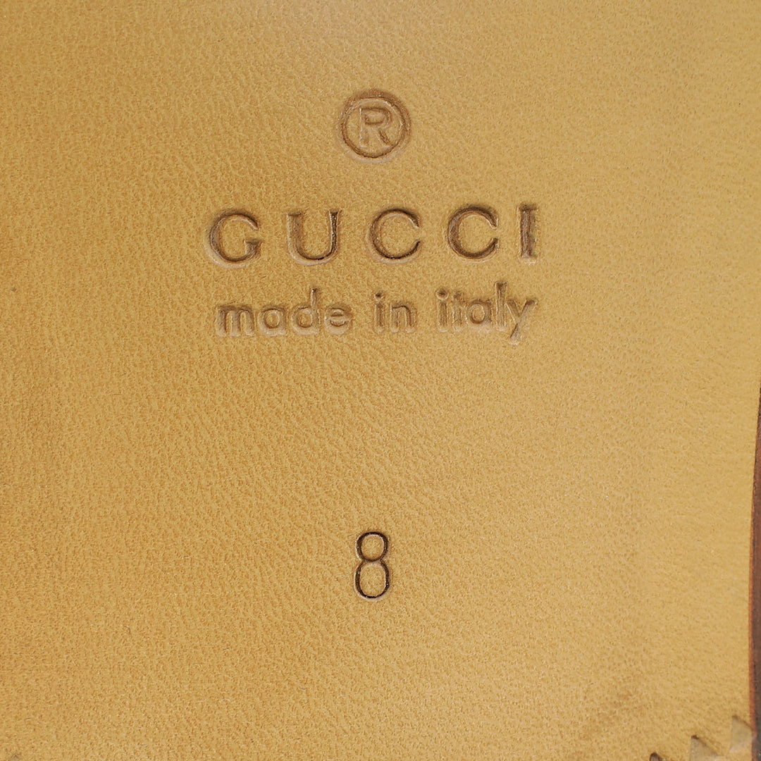 Gucci Brown Logo  Loafer 8
