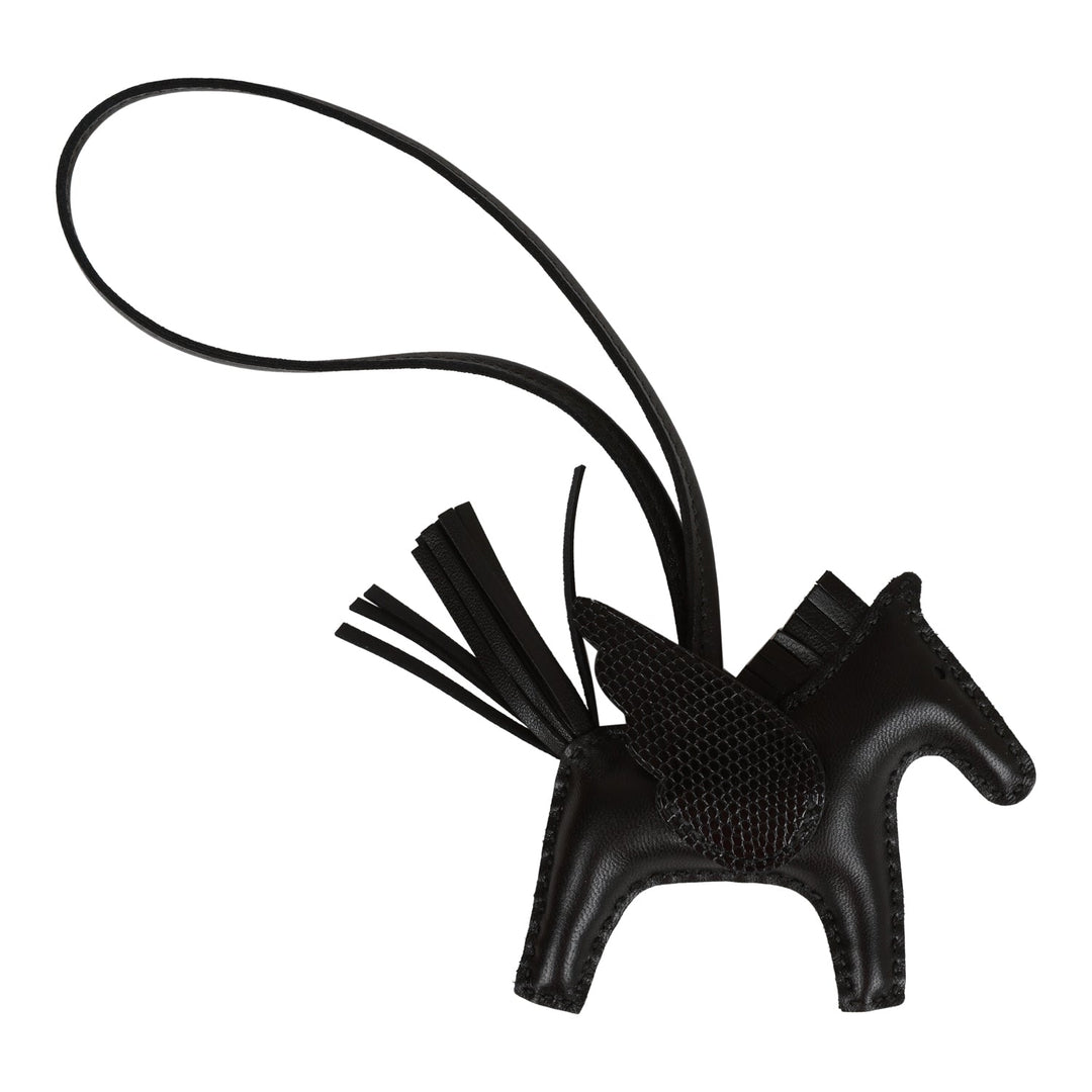 Top quality Hermes SO Black Touch Pegasus Horse Rodeo Bag Charm PM