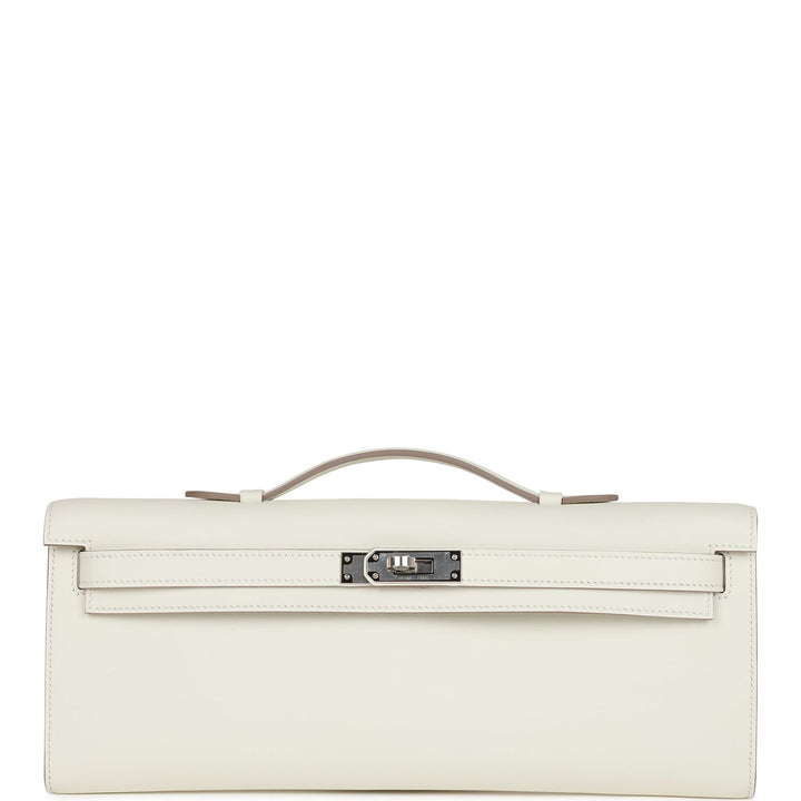 Top quality Hermes Kelly Cut Mushroom Swift Palladium Hardware