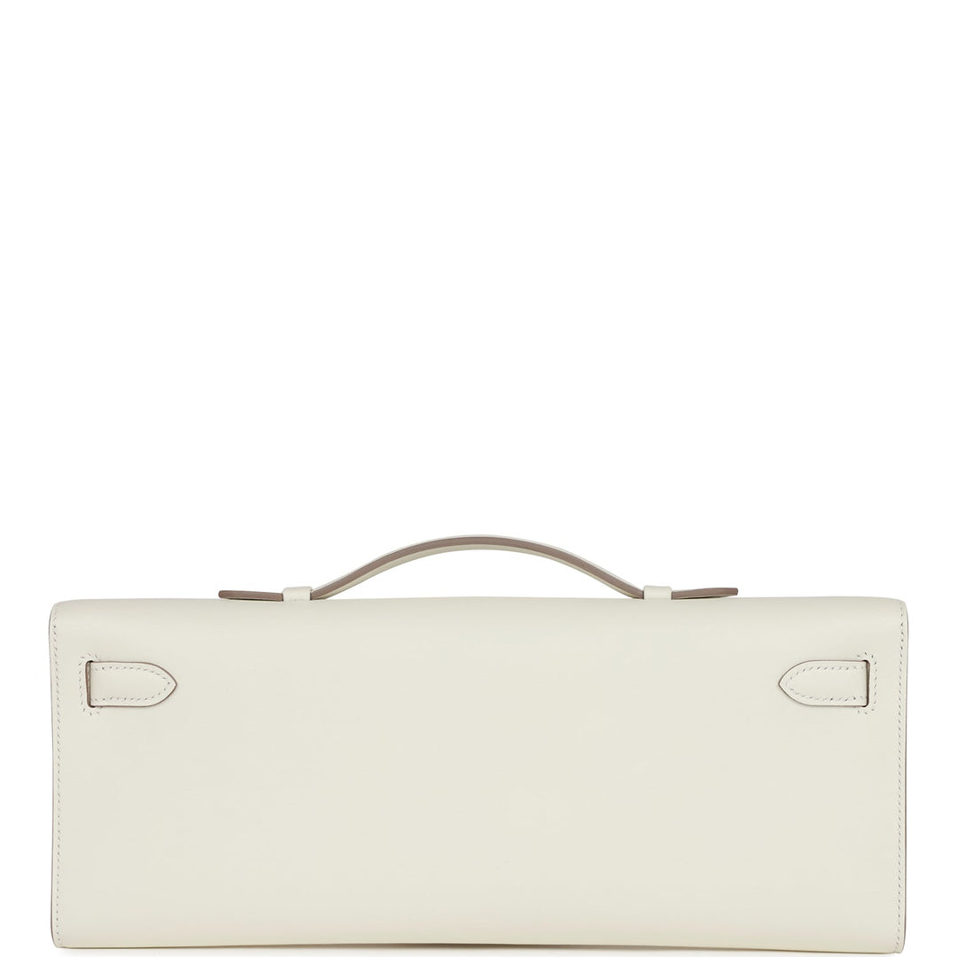 Top quality Hermes Kelly Cut Mushroom Swift Palladium Hardware