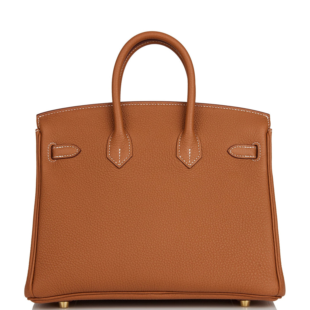 Hermes Birkin 25 Gold Togo Gold Hardware