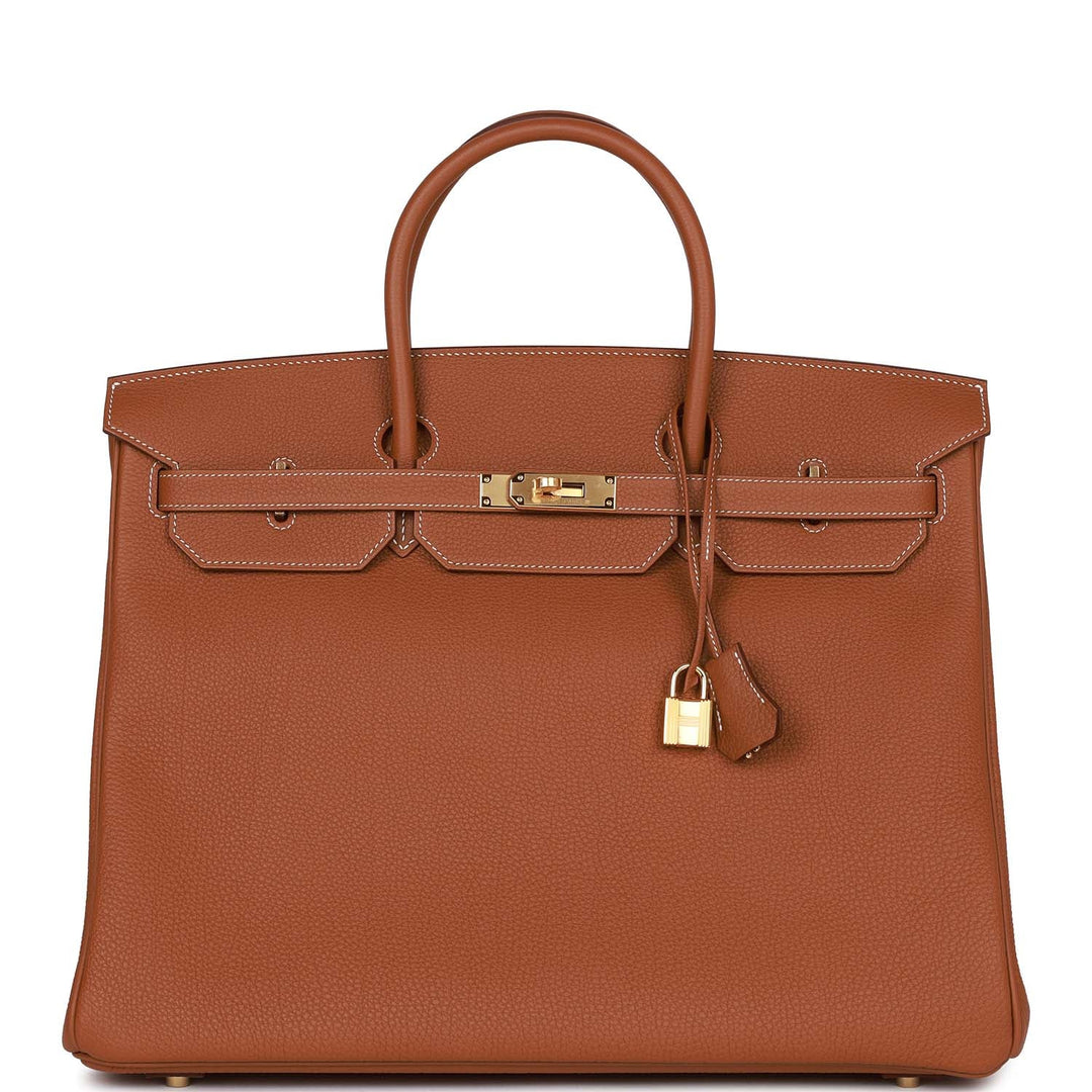 top quality Hermes Birkin 40 Gold Togo Gold Hardware