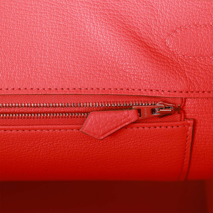 Hermes Birkin 35 Rose Jaipur Clemence Palladium Hardware