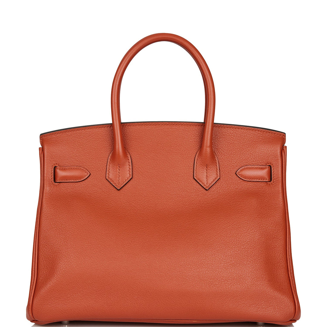 Hermes Birkin 30 Cuivre Novillo Palladium Hardware