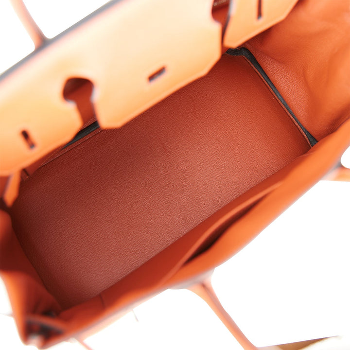Hermes Birkin 30 Cuivre Novillo Palladium Hardware