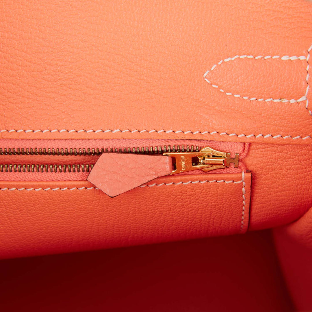 Hermes Birkin 30 Crevette Clemence Gold Hardware