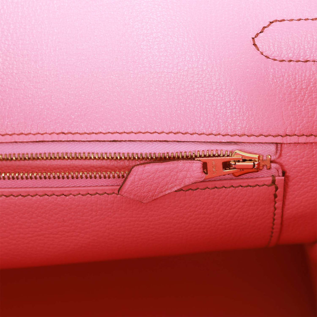 Hermes Birkin 35 Bubblegum Togo Gold Hardware