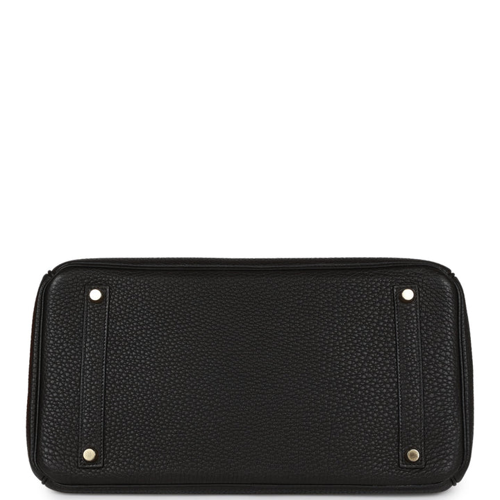 Top quality Hermes Birkin 35 Black Togo Gold Hardware