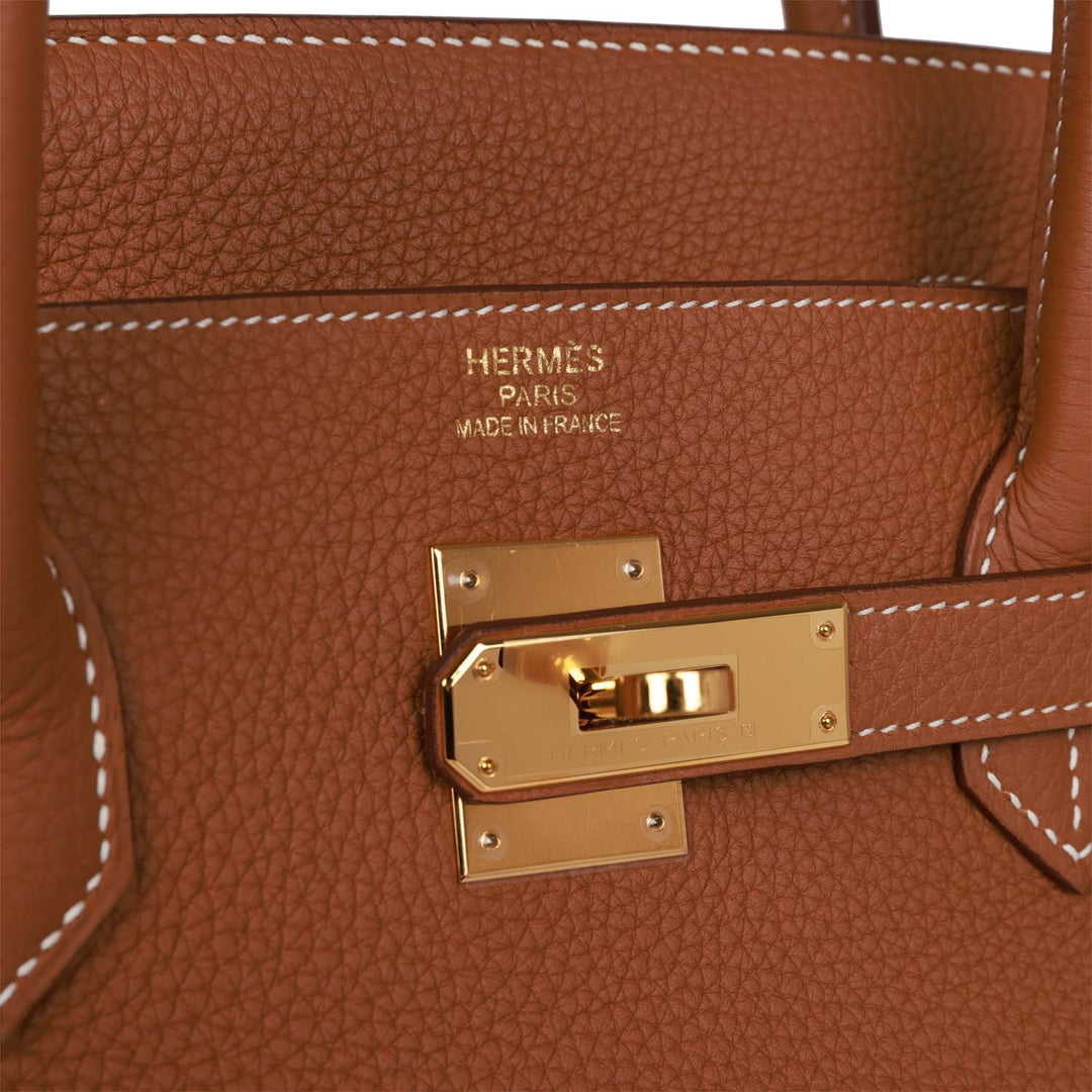 Top quality Hermes Birkin 40 Gold Togo Gold Hardware