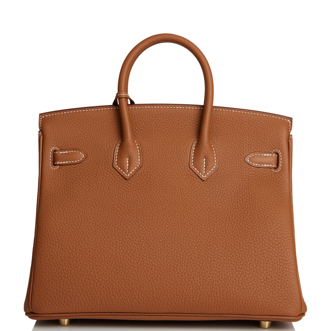Hermes Birkin 25 Gold Togo Gold Hardware