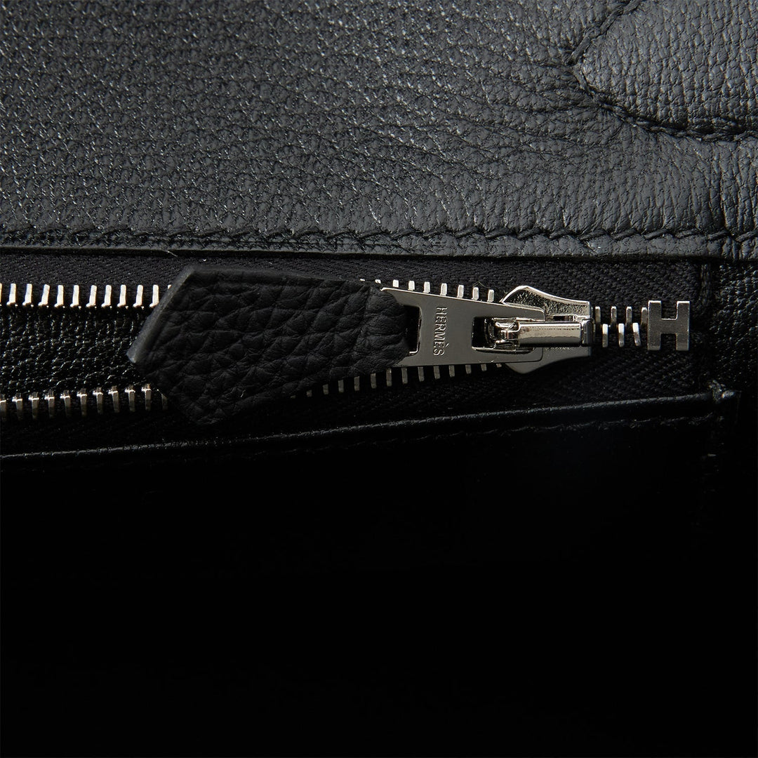 Hermes Birkin 30 Black Togo Palladium Hardware