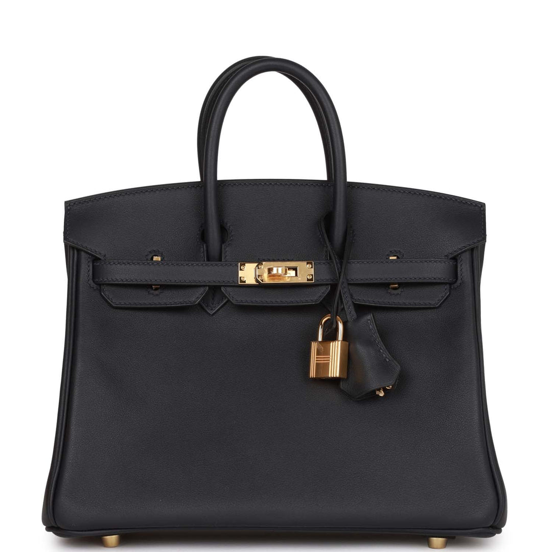 top quality Hermes Birkin 25 Caban Swift Gold Hardware