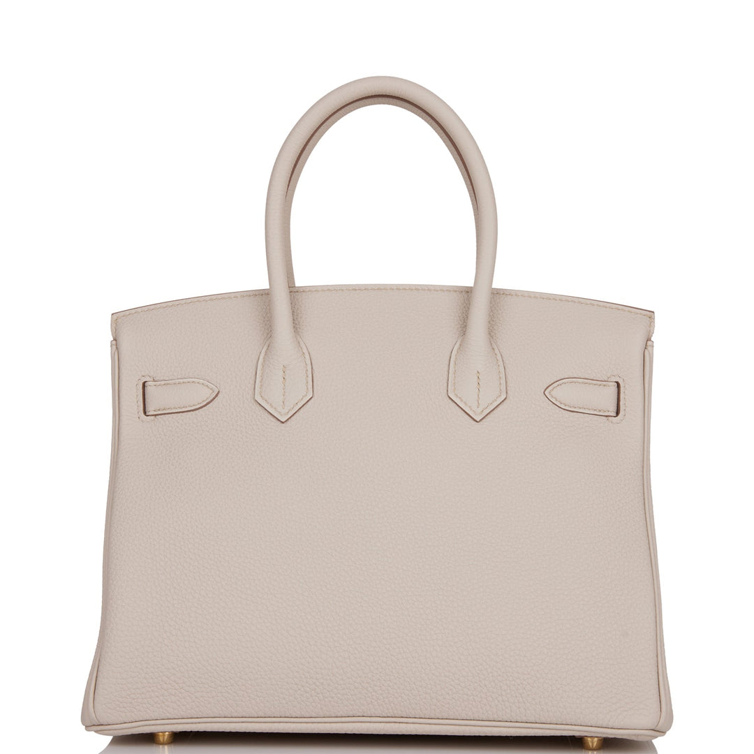 Top quality Hermes Birkin 30 Beton Togo Gold Hardware