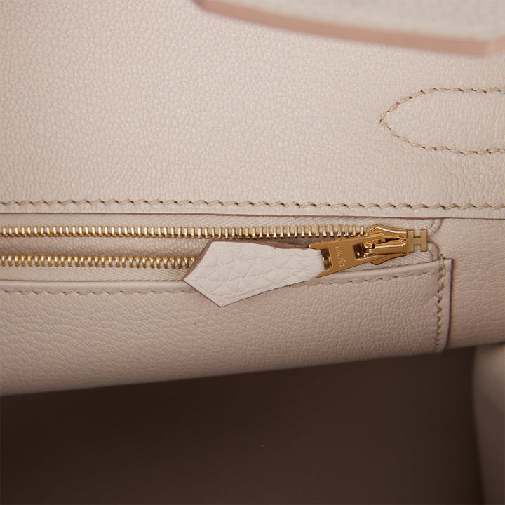 Top quality Hermes Birkin 30 Beton Togo Gold Hardware