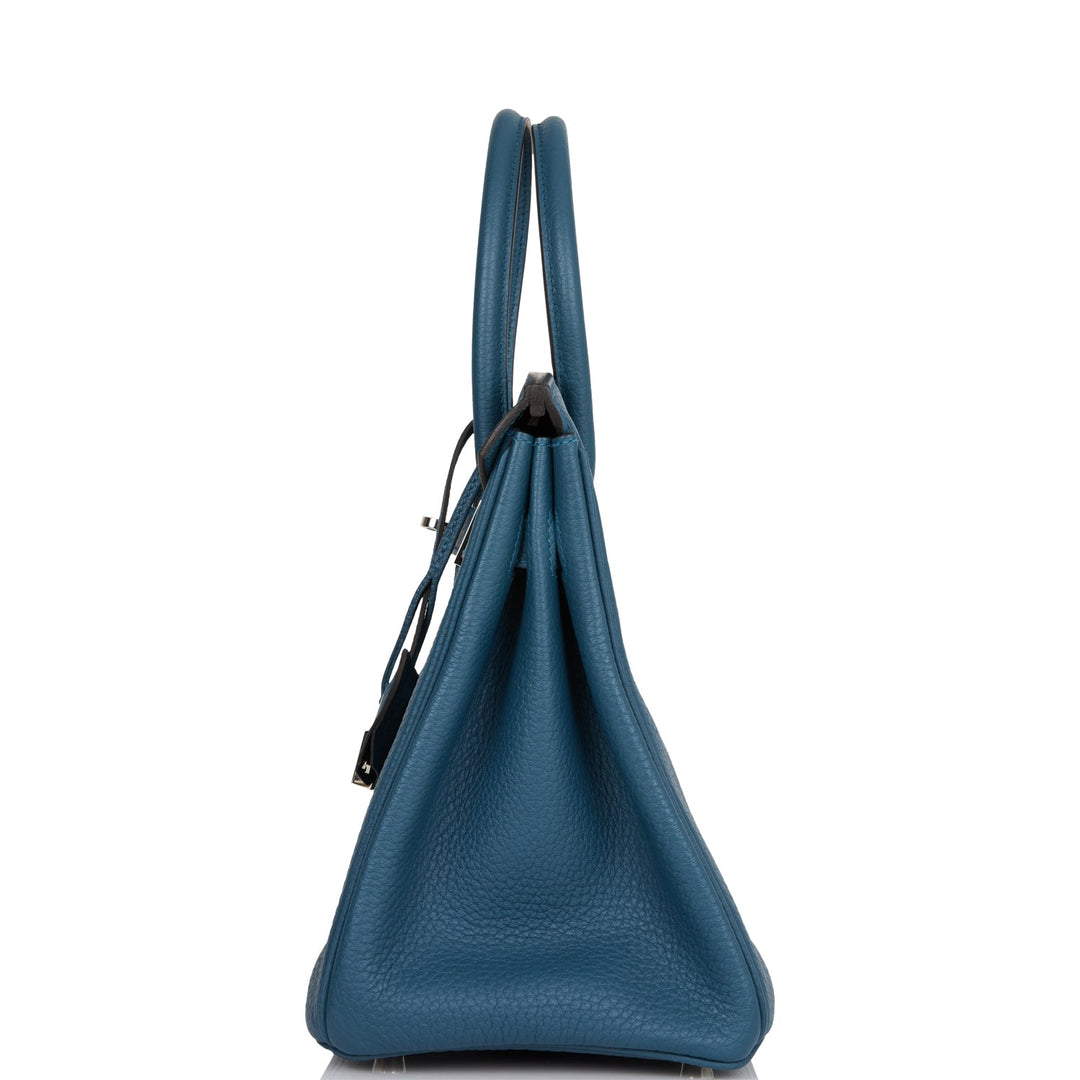 Hermes Birkin 30 Colvert Togo Palladium Hardware