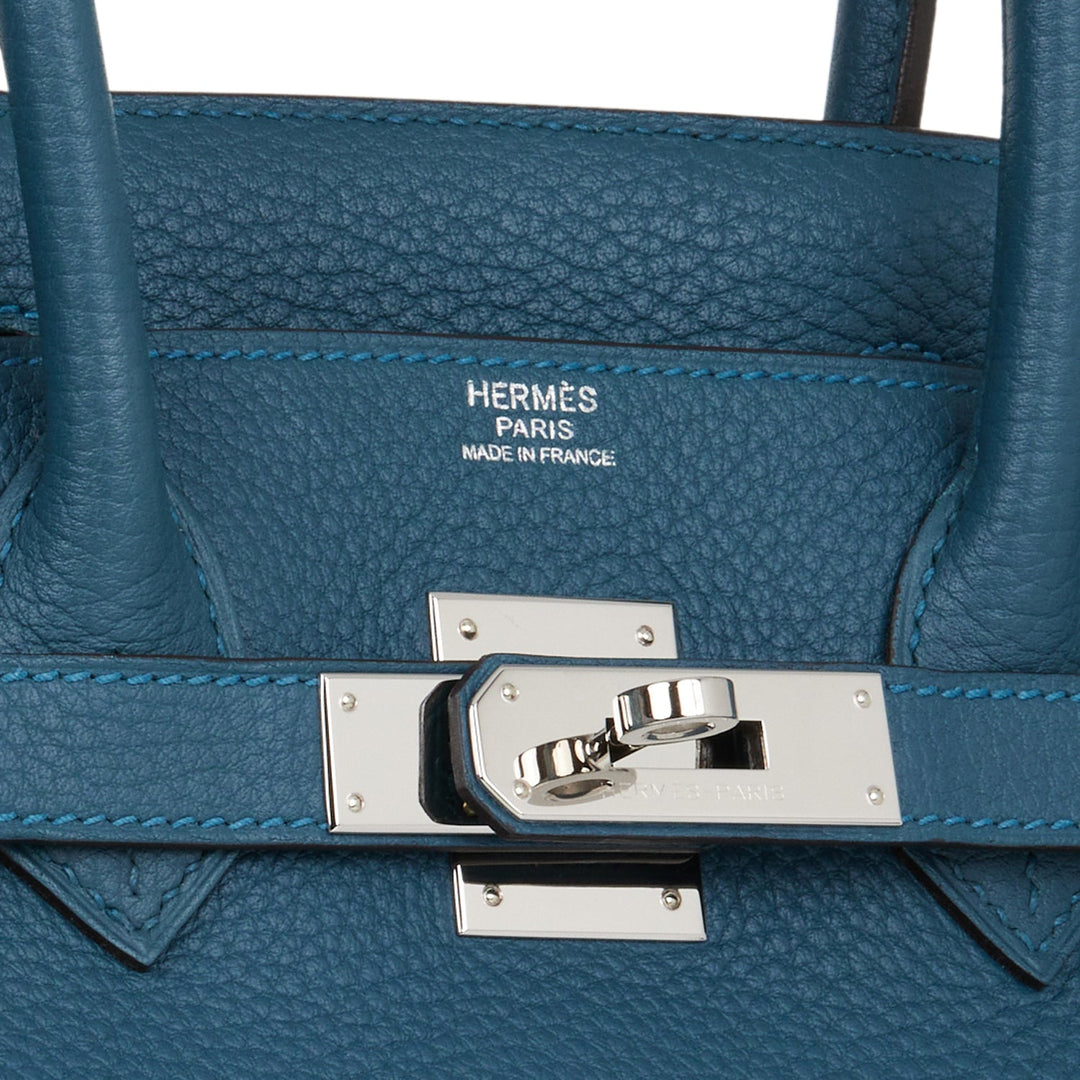 Hermes Birkin 30 Colvert Togo Palladium Hardware