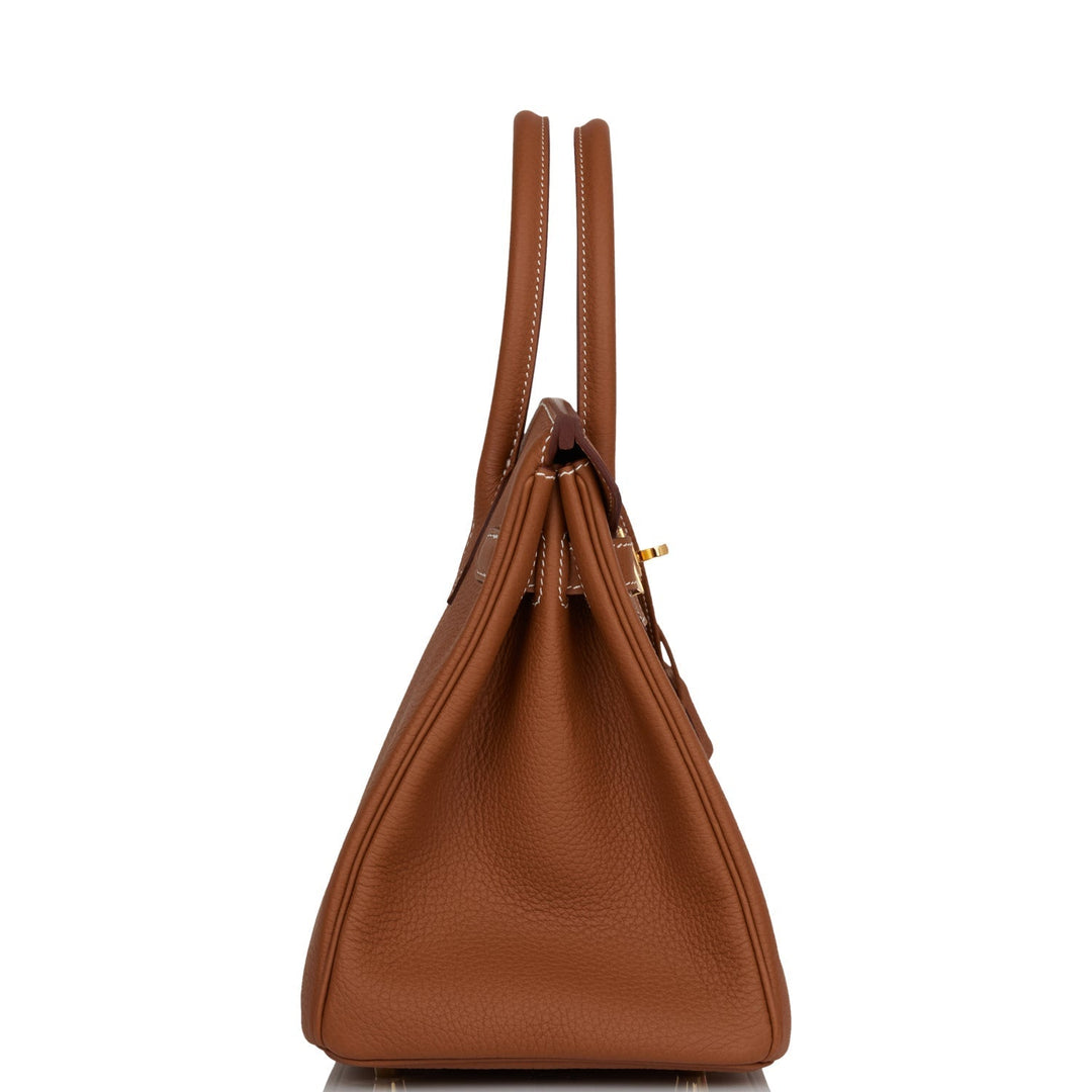 Hermes Birkin 30 Gold Togo Gold Hardware