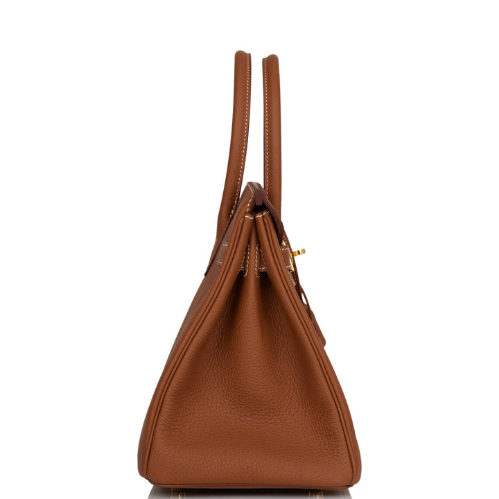 Hermes Birkin 30 Gold Togo Gold Hardware