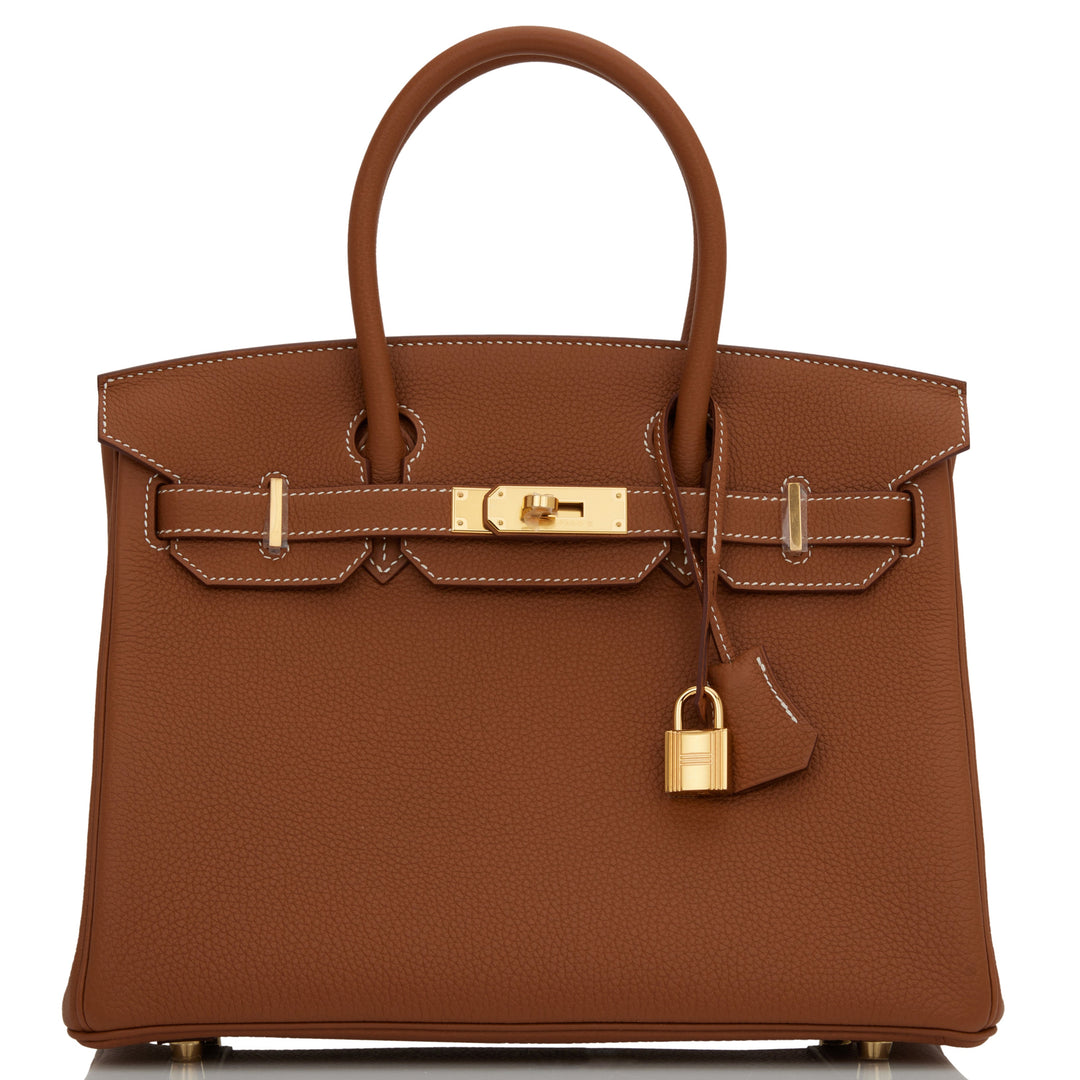 top quality Hermes Birkin 30 Gold Togo Gold Hardware