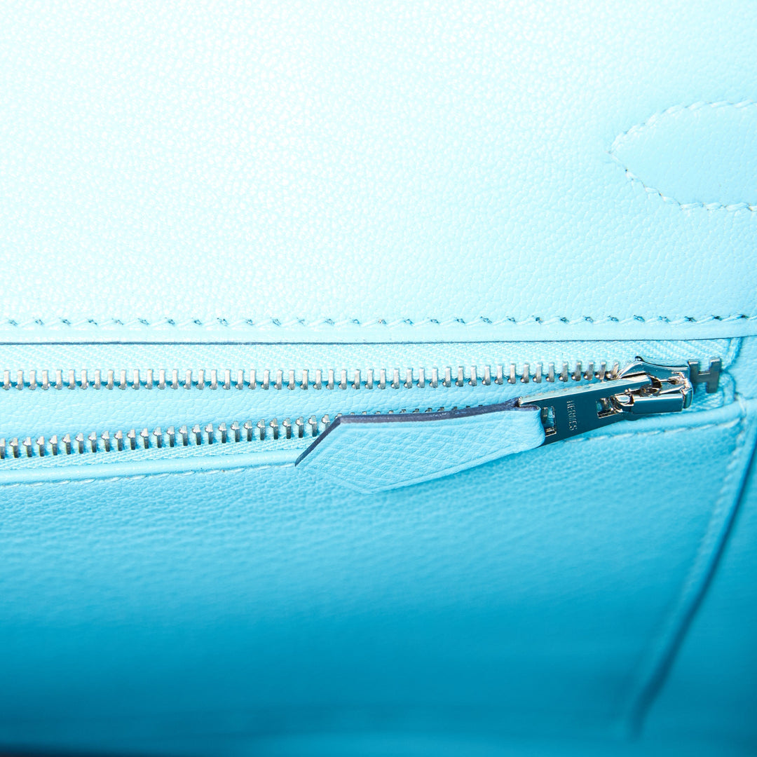 Hermes Birkin 30 Bleu du Nord Epsom Palladium Hardware