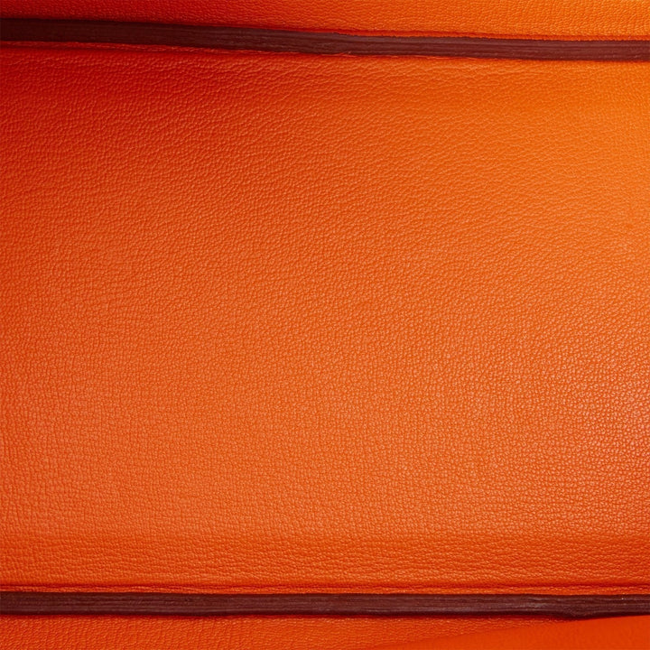Hermes Birkin 30 Orange Togo Gold Hardware