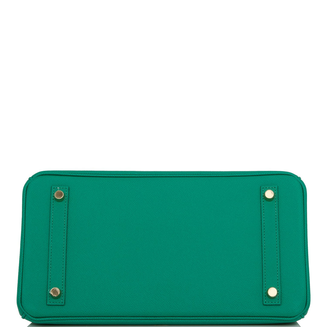 Hermes Birkin 30 Vert Jade Epsom Gold Hardware