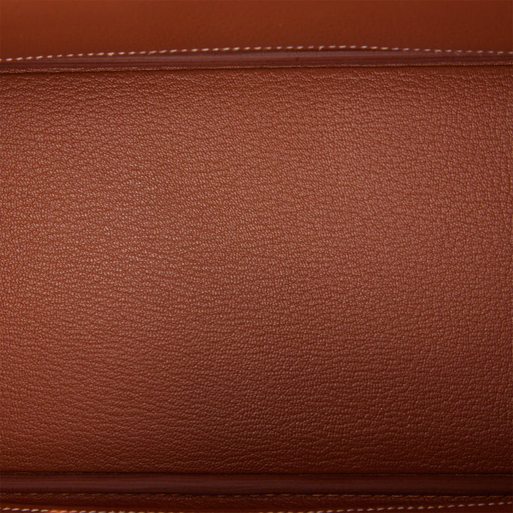 Hermes Birkin 25 Fauve Barenia Gold Hardware