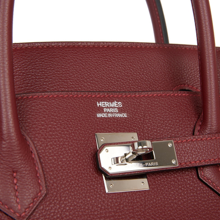 Top quality Hermes Birkin 40 Rouge H Togo Palladium Hardware