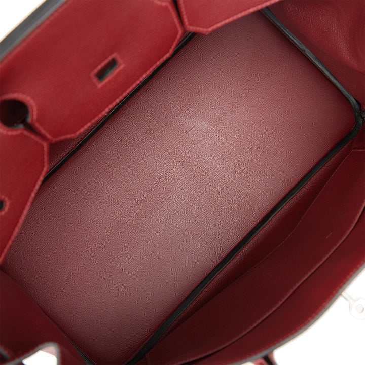 Top quality Hermes Birkin 40 Rouge H Togo Palladium Hardware