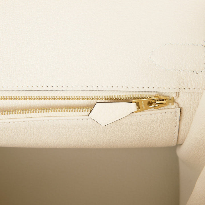 Hermes Birkin 30 Nata Clemence Gold Hardware