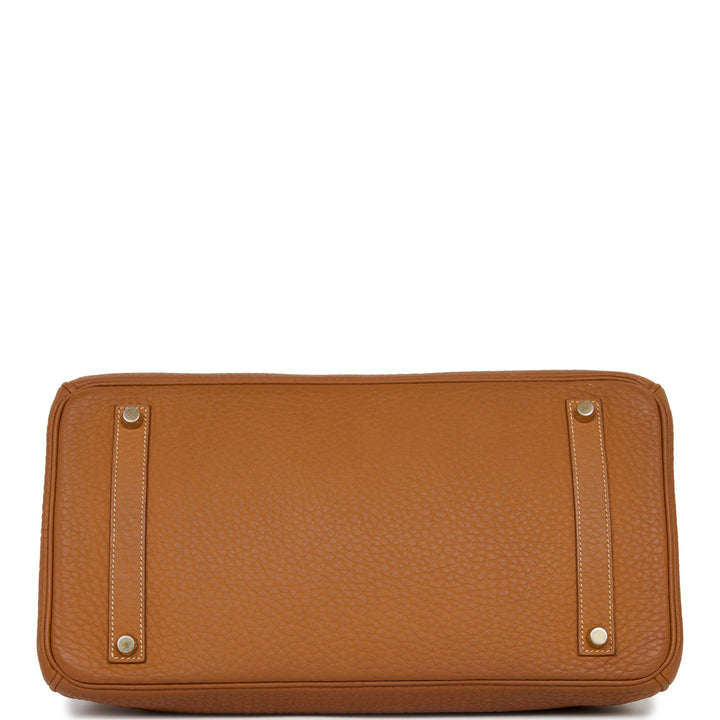 Hermes Birkin 35 Gold Togo Gold Hardware