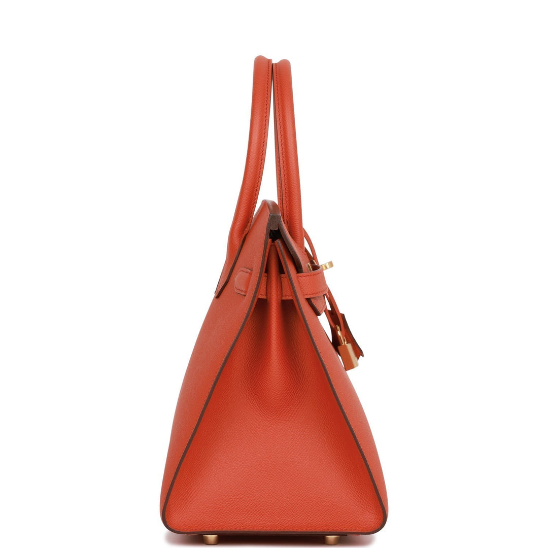 Hermes Birkin 30 Sellier Terre Battue Epsom Gold Hardware