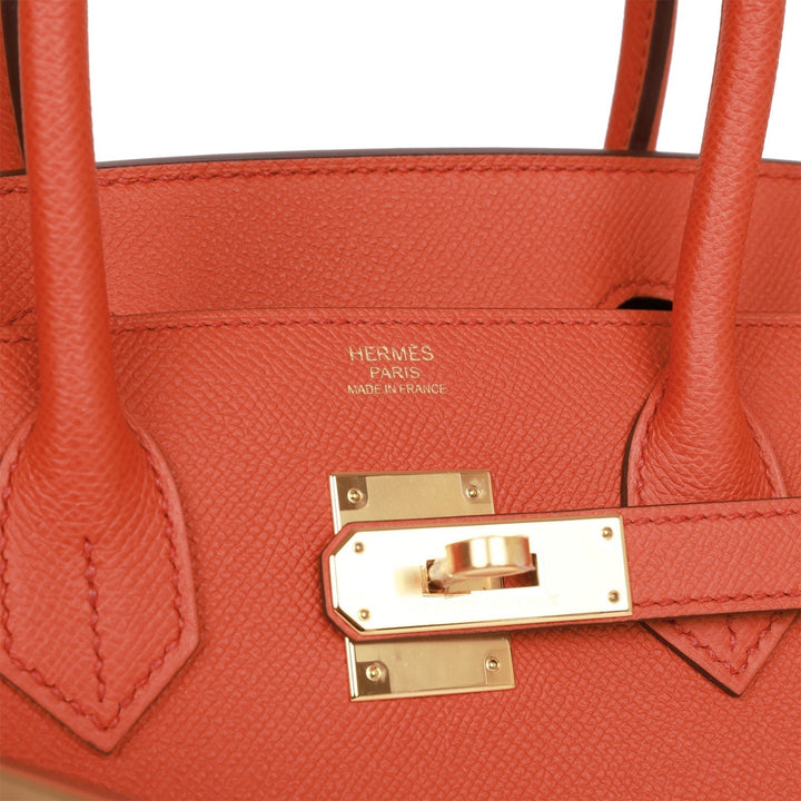 Hermes Birkin 30 Sellier Terre Battue Epsom Gold Hardware