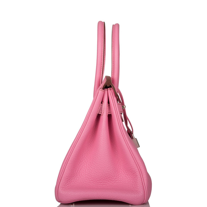 Hermes Birkin 30 Bubblegum Togo Palladium Hardware