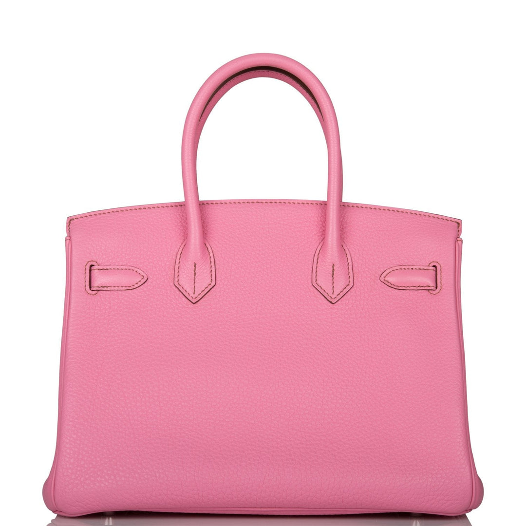 Hermes Birkin 30 Bubblegum Togo Palladium Hardware