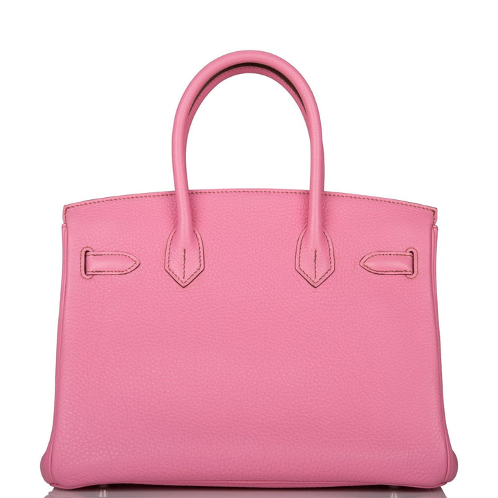Hermes Birkin 30 Bubblegum Togo Palladium Hardware