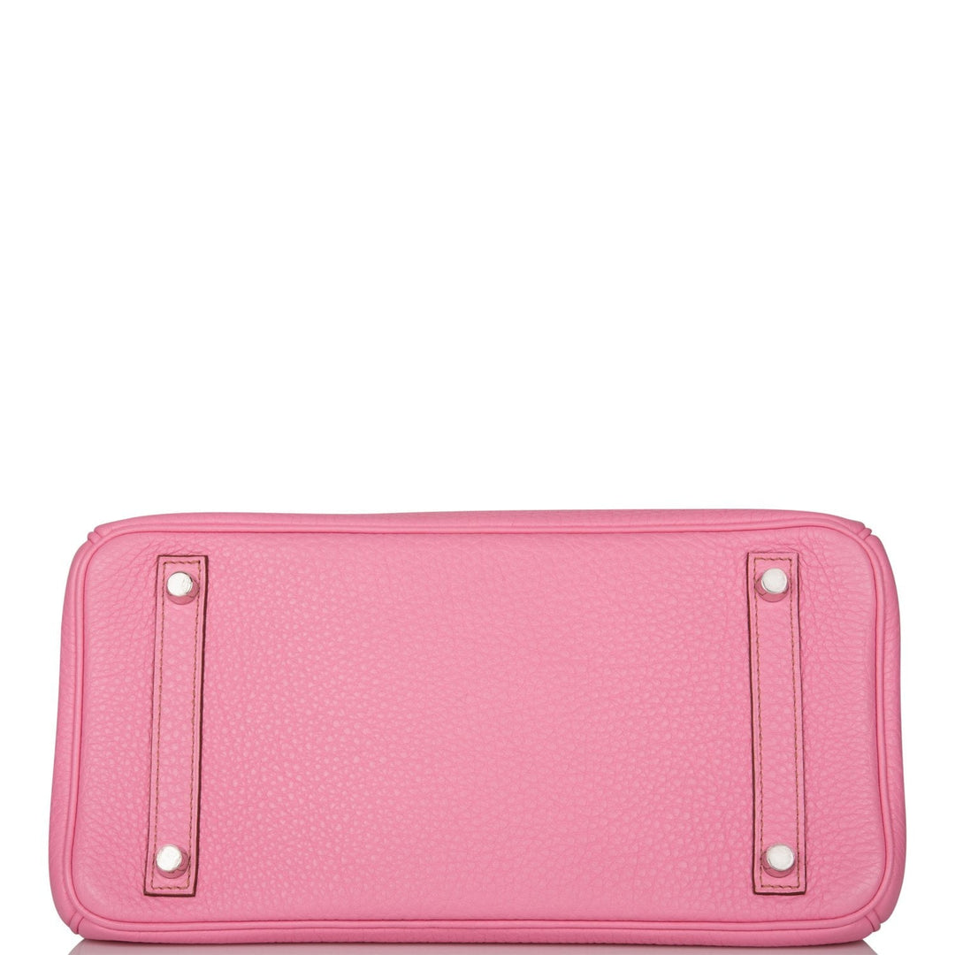 Hermes Birkin 30 Bubblegum Togo Palladium Hardware