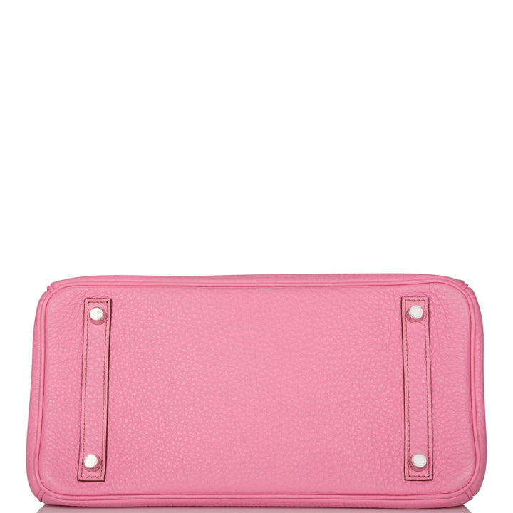 Hermes Birkin 30 Bubblegum Togo Palladium Hardware