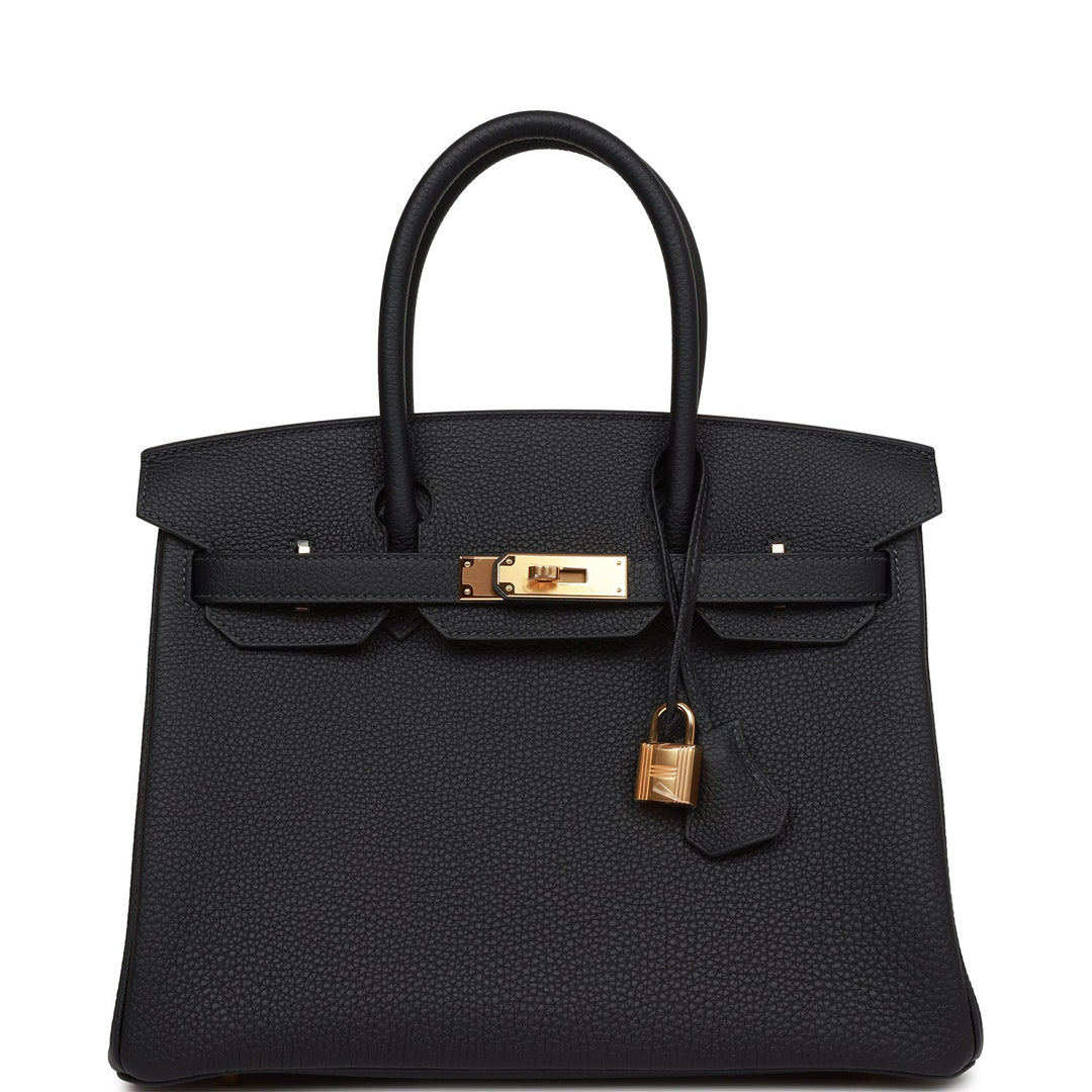 top quality Hermes Birkin 30 Caban Togo Gold Hardware