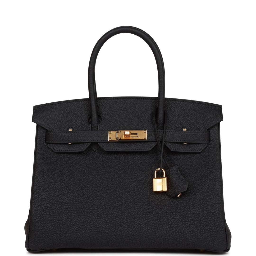 top quality Hermes Birkin 30 Caban Togo Gold Hardware