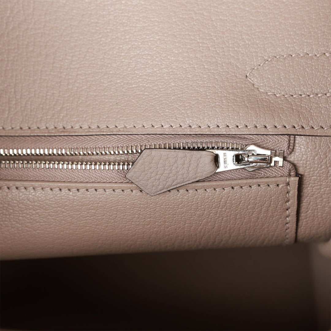 Top quality Hermes Birkin 30 Gris Asphalte Togo Palladium Hardware