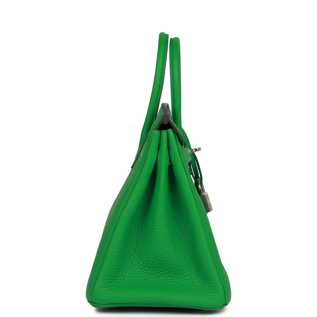 Hermes Birkin 25 Bambou Verso Togo Palladium Hardware