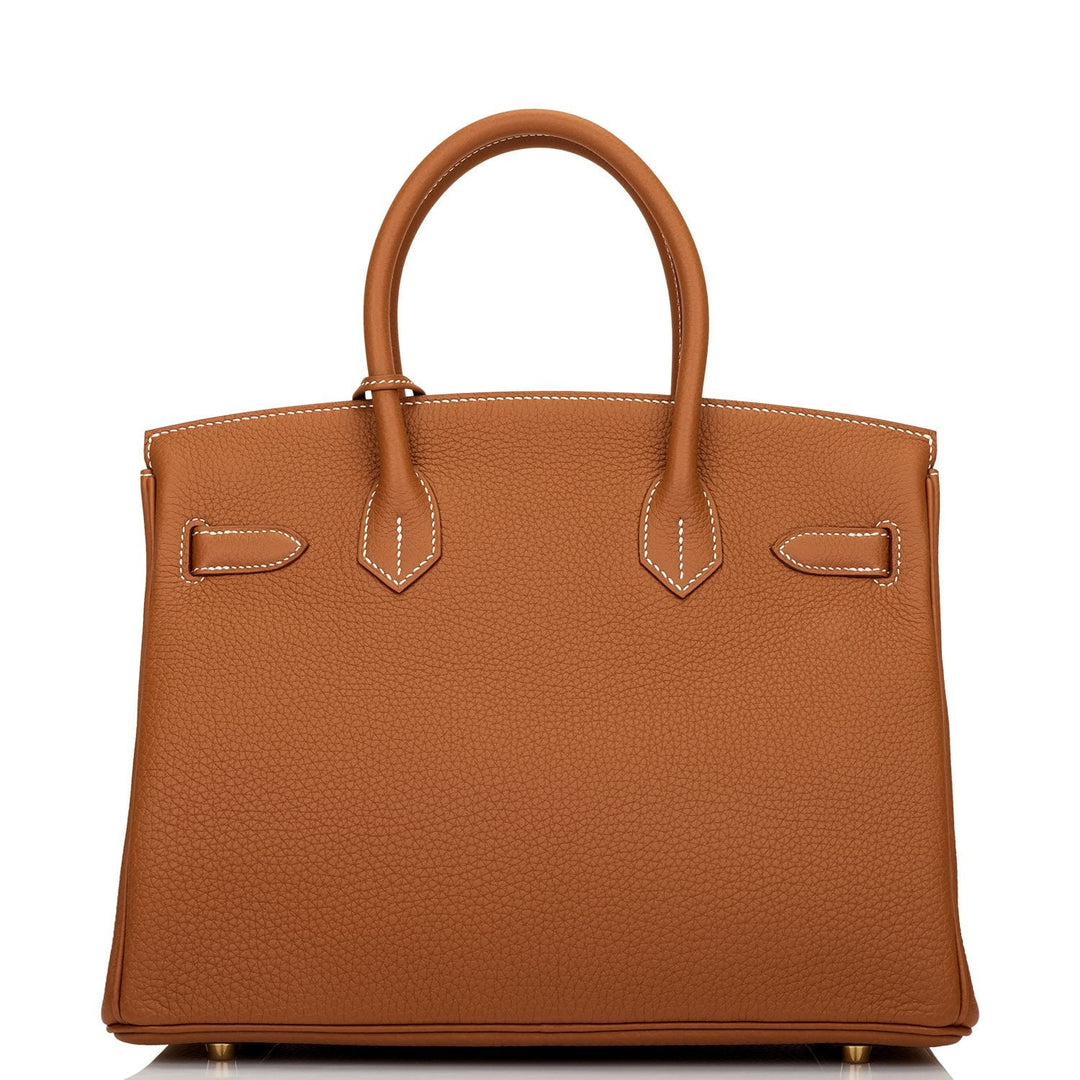 Top quality Hermes Birkin 30 Gold Togo Gold Hardware