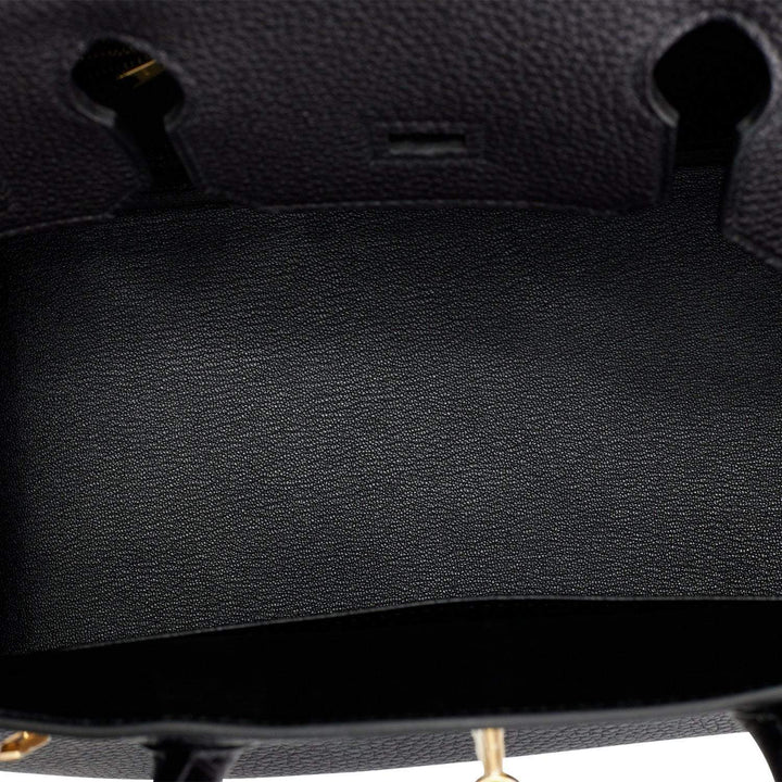 Hermes Birkin 30 Black Togo Gold Hardware