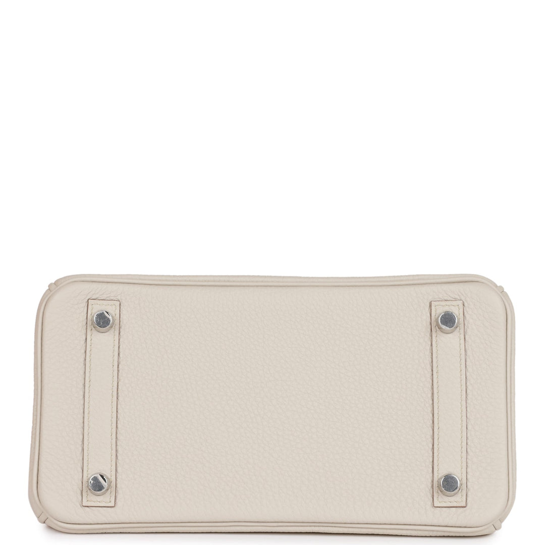 Hermes Birkin 25 Beton Togo Palladium Hardware