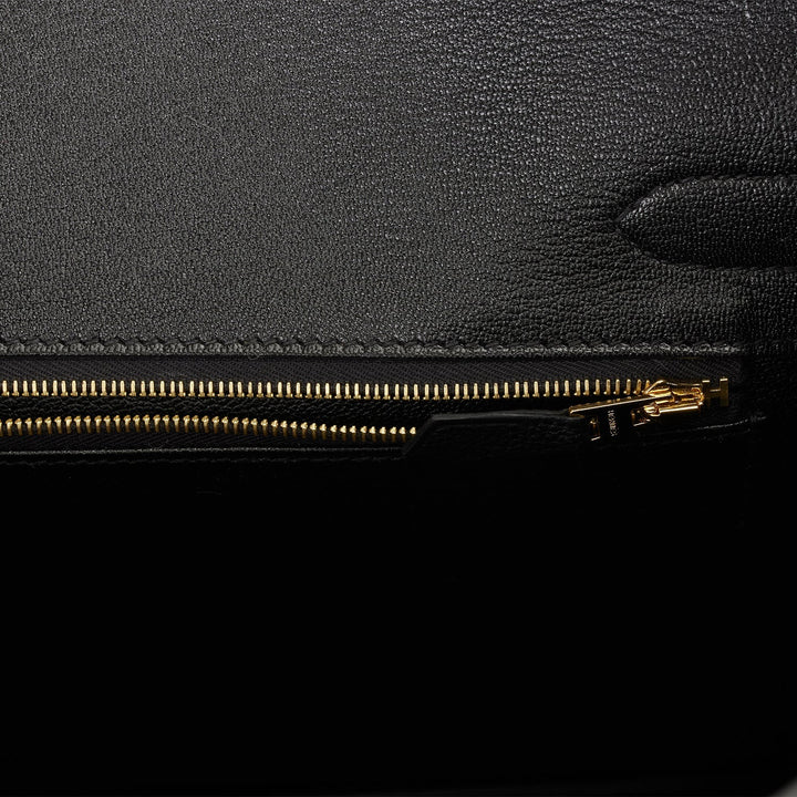 Hermes Birkin 30 Black Togo Rose Gold Hardware