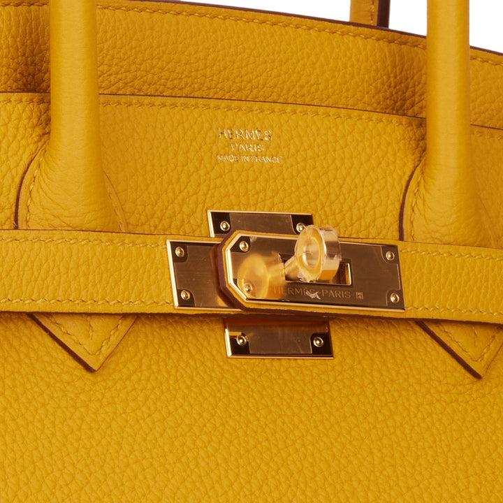 Top quality Hermes Birkin 30 Jaune Ambre Togo Gold Hardware