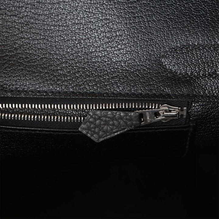 Top quality Hermes Birkin 30 Black Togo Palladium Hardware